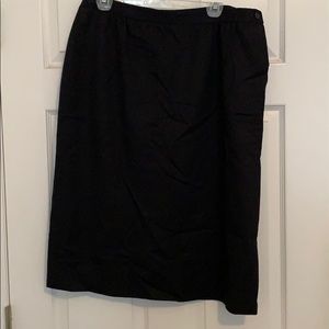 Pendleton plus 100% virgin wool skirt